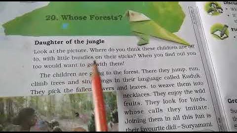 EVS,Chapter -20 ,Whose Forests ? (Part-2)