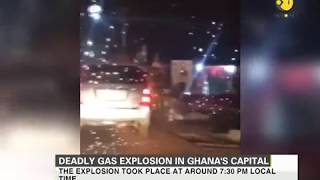 Deadly gas explosion in Ghana's capital Accra