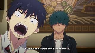 Scene from Blue Exorcist: Beyond the Snow Saga (2024)