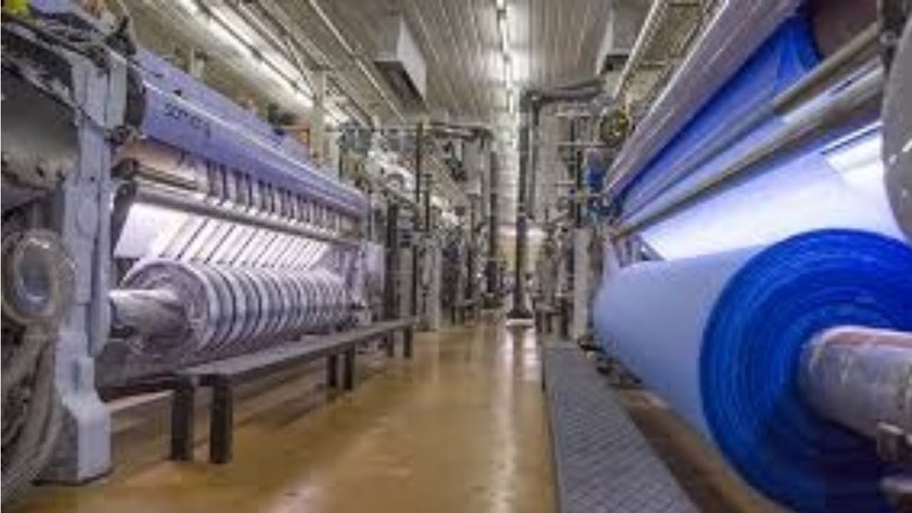 🦺 Proceso de INDUSTRIA TEXTIL fabricacion de tejer telas tejido plano