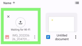 How To Fix Waiting For Wi-Fi In Google Drive | Google Drive Waiting For Wi-Fi Problem