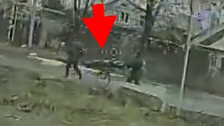 Russian Soldiers Dump Their Own When Drone Comes