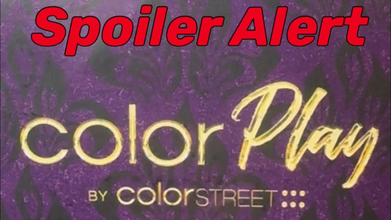 October 2023 ColorStreet ColorPlay subscription unboxing
