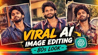 Instagram Trending 80s Look Ai Photo Editing | Viral 80s Look Ai Photo Editing Prompt  screenshot 4