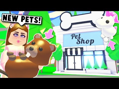 New Pets Update Unicorns And More On Adopt Me Roblox Youtube
