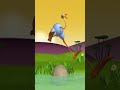 Gazoon Lake Monster In The Jungle #shorts #cartoon #animalsvideo