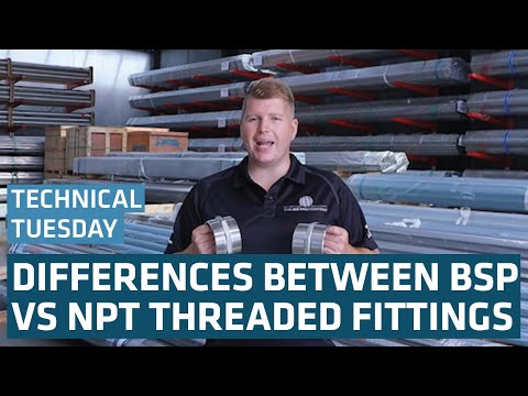 تصویری: تفاوت بین npt و fnpt چیست؟