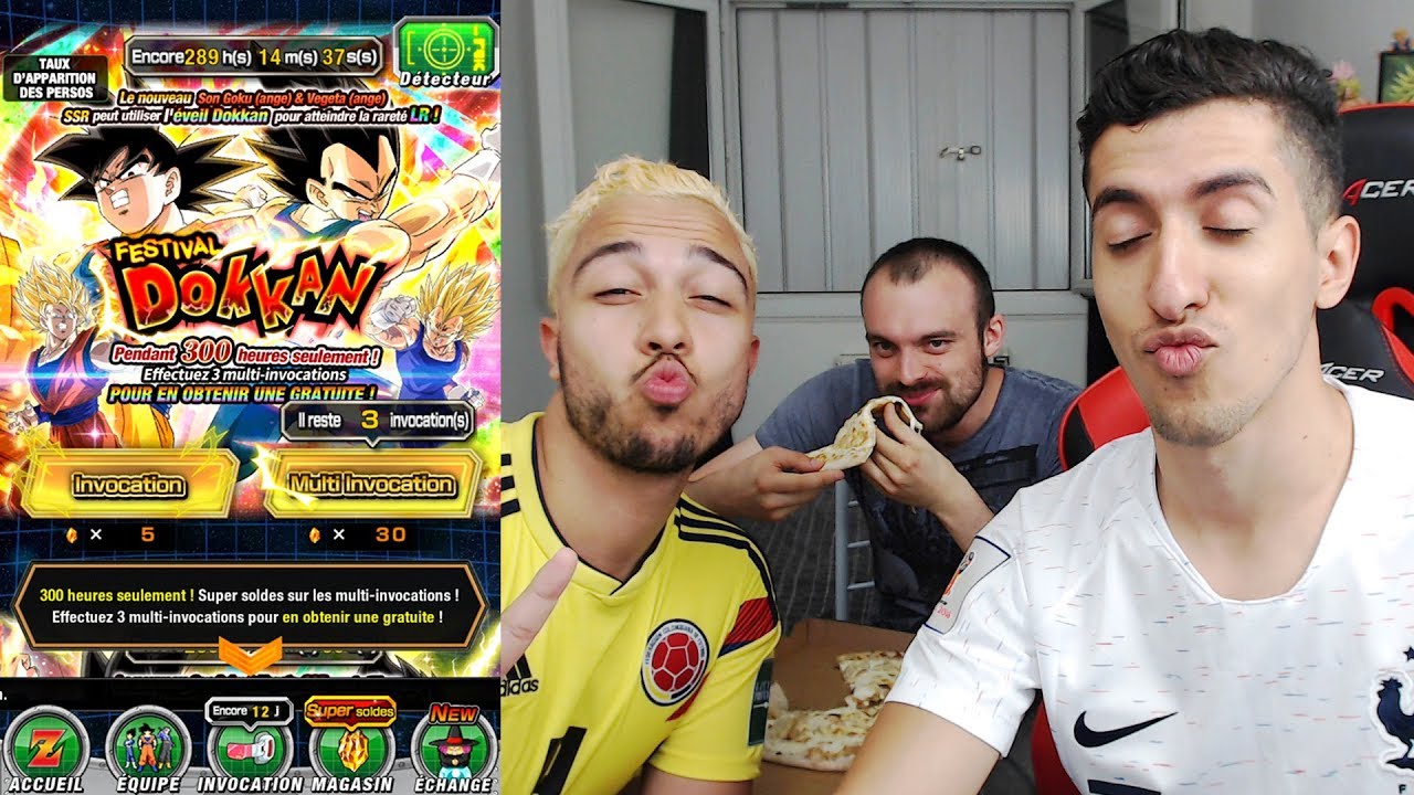 INVOCATIONS GOGETA LR ET VEGETTO LR !! SPÉCIALE 3 ANS !! FEAT FAFA