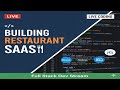 Restaurant Website Builder SaaS with [TypeScript/Node/Next.js] Dev Stream