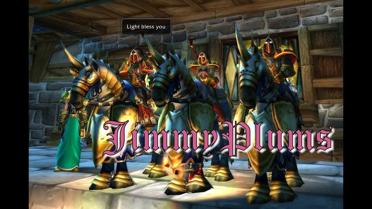 Prot paladin classic era AQ40 two-handed tanking POV