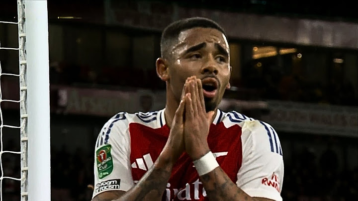 Gabriel Jesus Scores Hat-Trick | Arsenal vs Crystal Palace