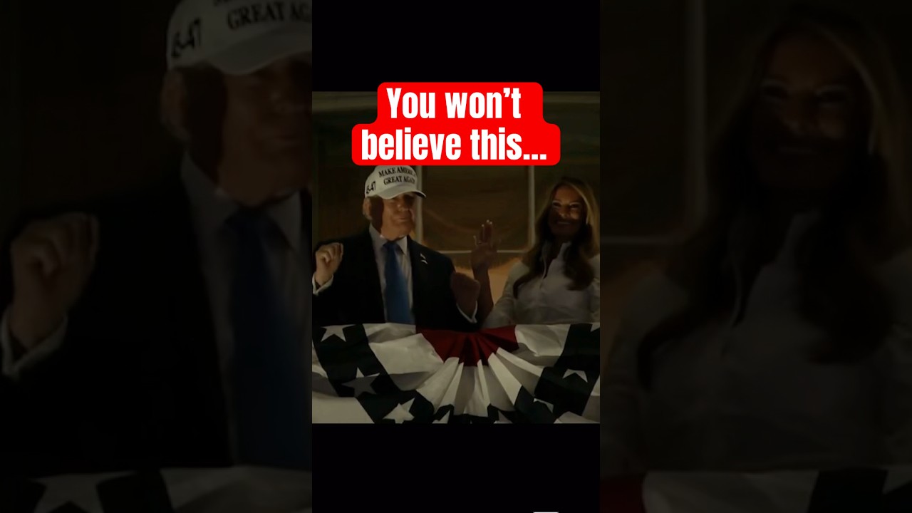 Wholesome: Melania does the Trump dance