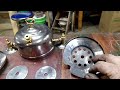 Nu-Lite double burner fount stove-- replate