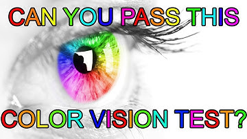 Can you pass this color vision test?