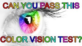 Can you pass this color vision test?