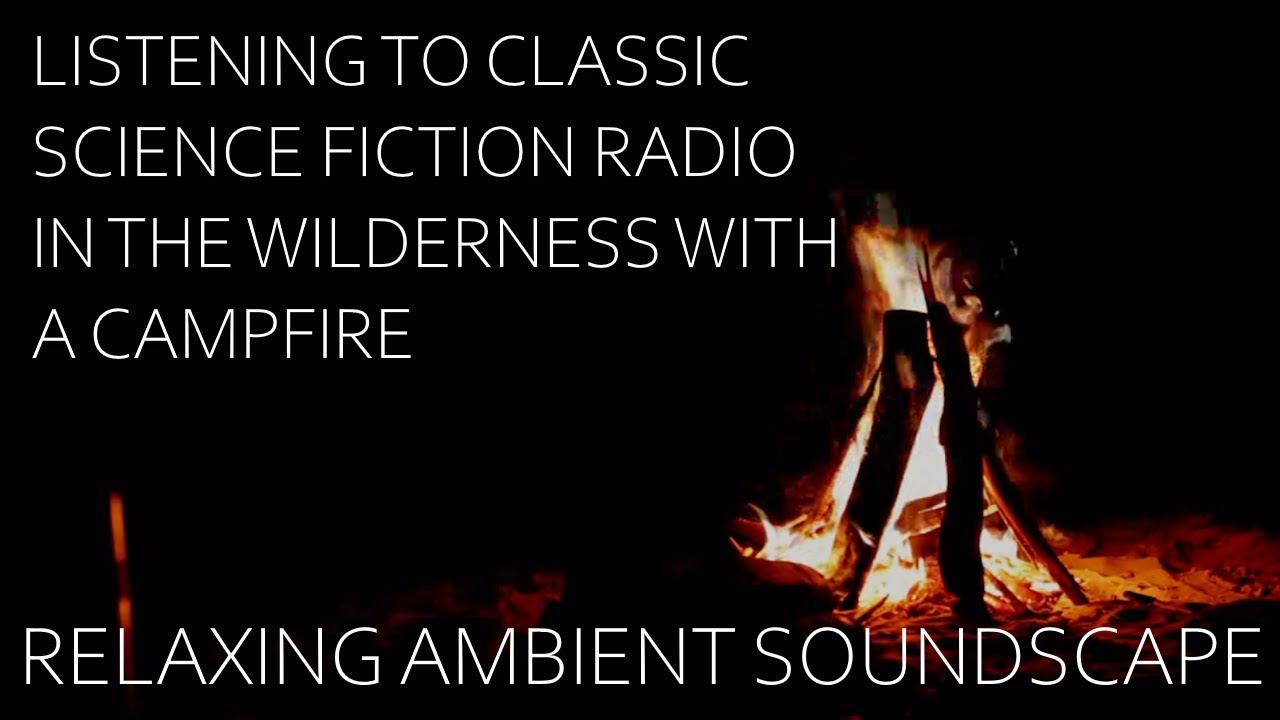 Relaxing Ambient Soundscape - Listening To Classic Science Fiction