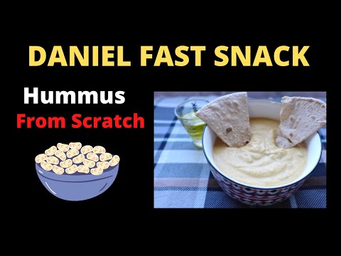 How To Make The Best HUMMUS Daniel Fast Approved Snack Vegan
