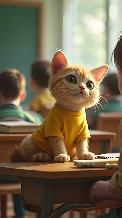 “The Little Cat Who Learned to Say Sorry 🐾”