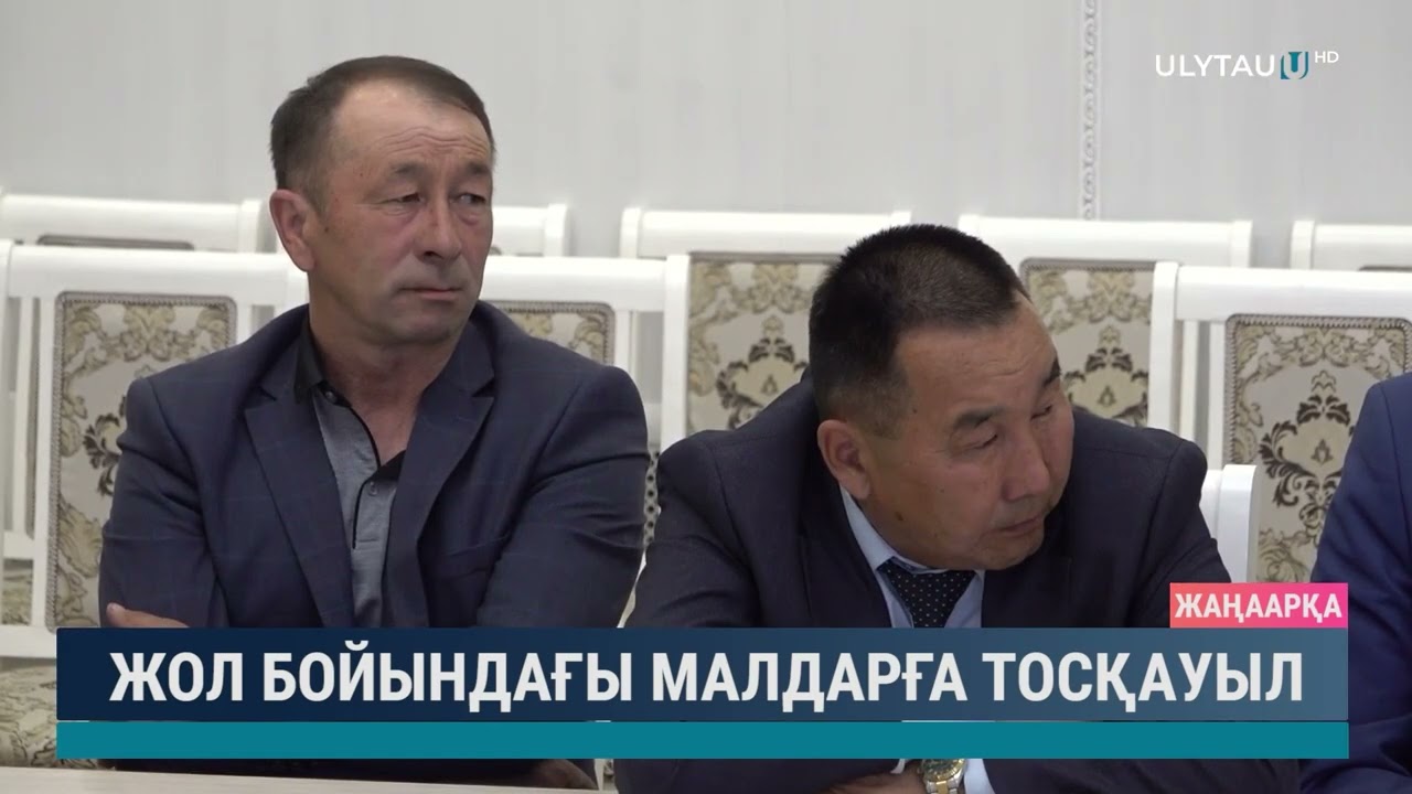 Жол бойындағы малдарға тосқауыл