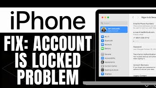 HOW TO FIX APPLE ACCOUNT IS LOCKED AND CANNOT BE USED 2025
