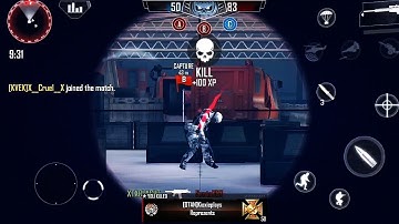 Modern Combat 4 Online Multiplayer || Zone Control Sniping Gameplay ||