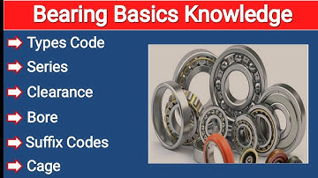 Bearing Basic Knowledge for beginners | Bearing in Hindi | Bearing Types Bearing Number Calculation