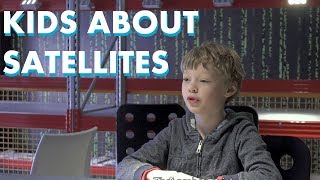 Kids about satellites | TU Delft TV Junior