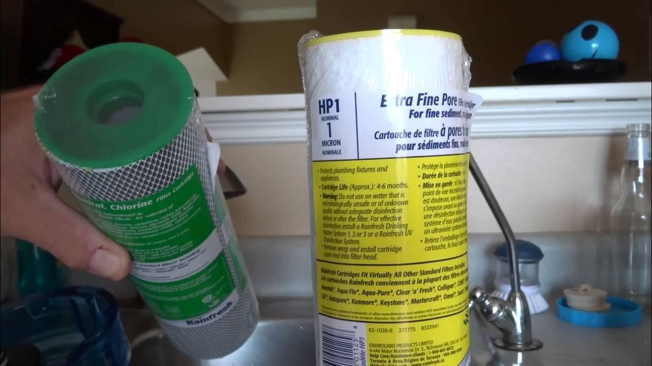 RainFresh UCS3 Filter Replacement YouTube