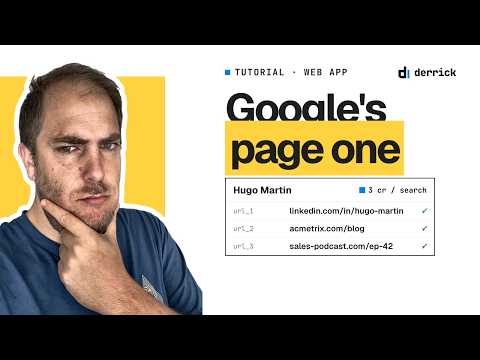Scrape Google search results into your list, row by row (tutorial)