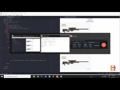 PUBG snipers using HTML and CSS