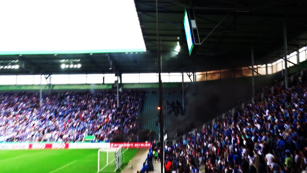 Ausschreitungen 1. FC Magdeburg-Eintracht Frankfurt DFB Pokal 16/17 21.08.2016