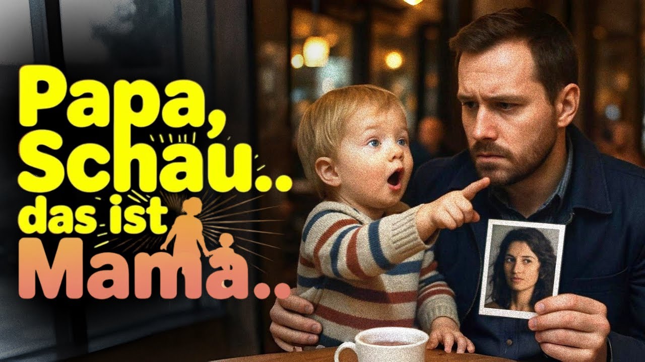 Papa, diese Kellnerin sieht aus wie Mama!“ Der Vater dreht sich um – doch seine Frau ist tot…