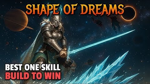 Shape of Dreams | ONE ABILITY Infinite Shield Stack Build #ShapeOfDreams #Roguelite #Build #guide