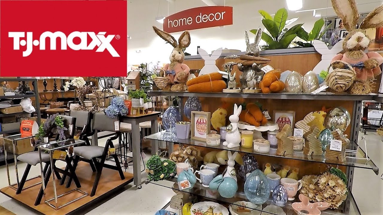 TJ MAXX EASTER AND SPRING HOME DECOR - SHOP WITH ME SHOPPING STORE ...