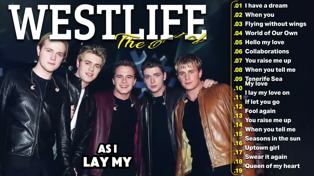 Westlife Greatest Hits Playlist New 2025 - Best Of Westlife - Westlife Love Songs Full Album #a34