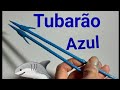 SETA/DARDO/FLECHA TUBARAO AZUL PASSO A PASSO COMO FAZER E  O TESTE