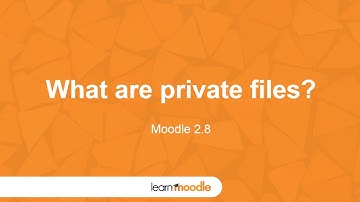 Learn Moodle 2015: Private Files