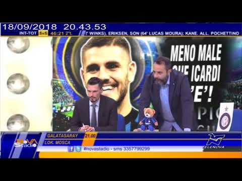 Inter Tottenham 2-1 Gol di Vecino e lo studio impazzisce