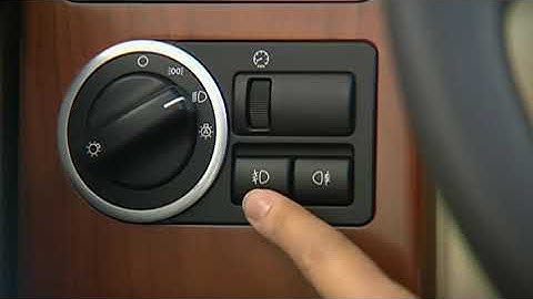 2007 Range Rover - How to turn on the Fog Lights - L322 Owner