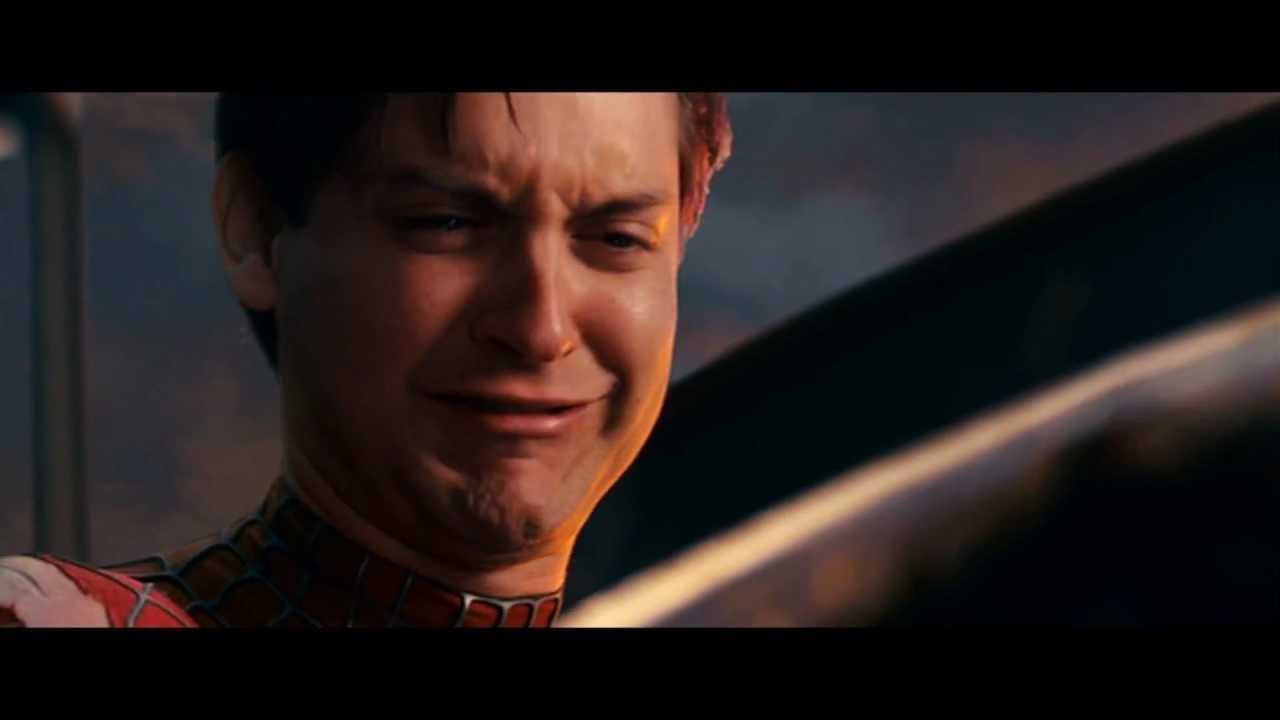 Tobey Maguire Meme Smile . 