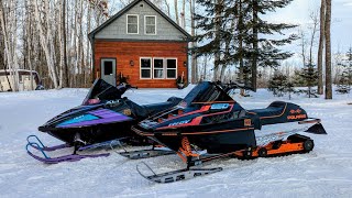 POLARIS TRIPLE INDY 650 TURBO TRAIL RIDING!!! 10 LBS OF BOOST