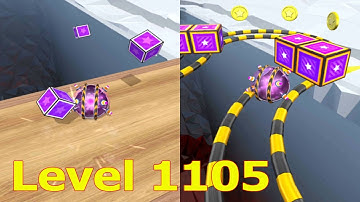 Going Balls All Levels Max Levels Gameplay walkthrough Android IOS Level 1105 | Trò chơi lăn bóng