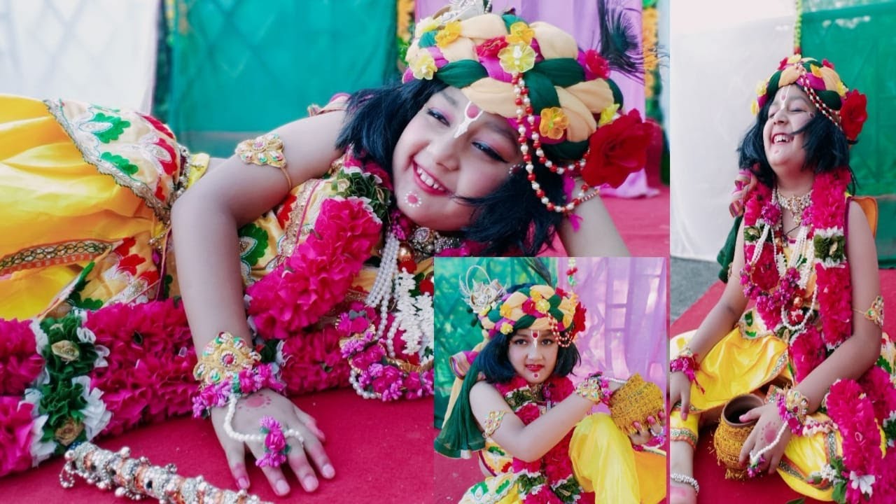 Krishna Makeup For Kids Krishna Janmashtami Special Kanha Ji Makeup krishna-makeup-for-kids-krishna-janmashtami-special-kanha-ji-makeup
