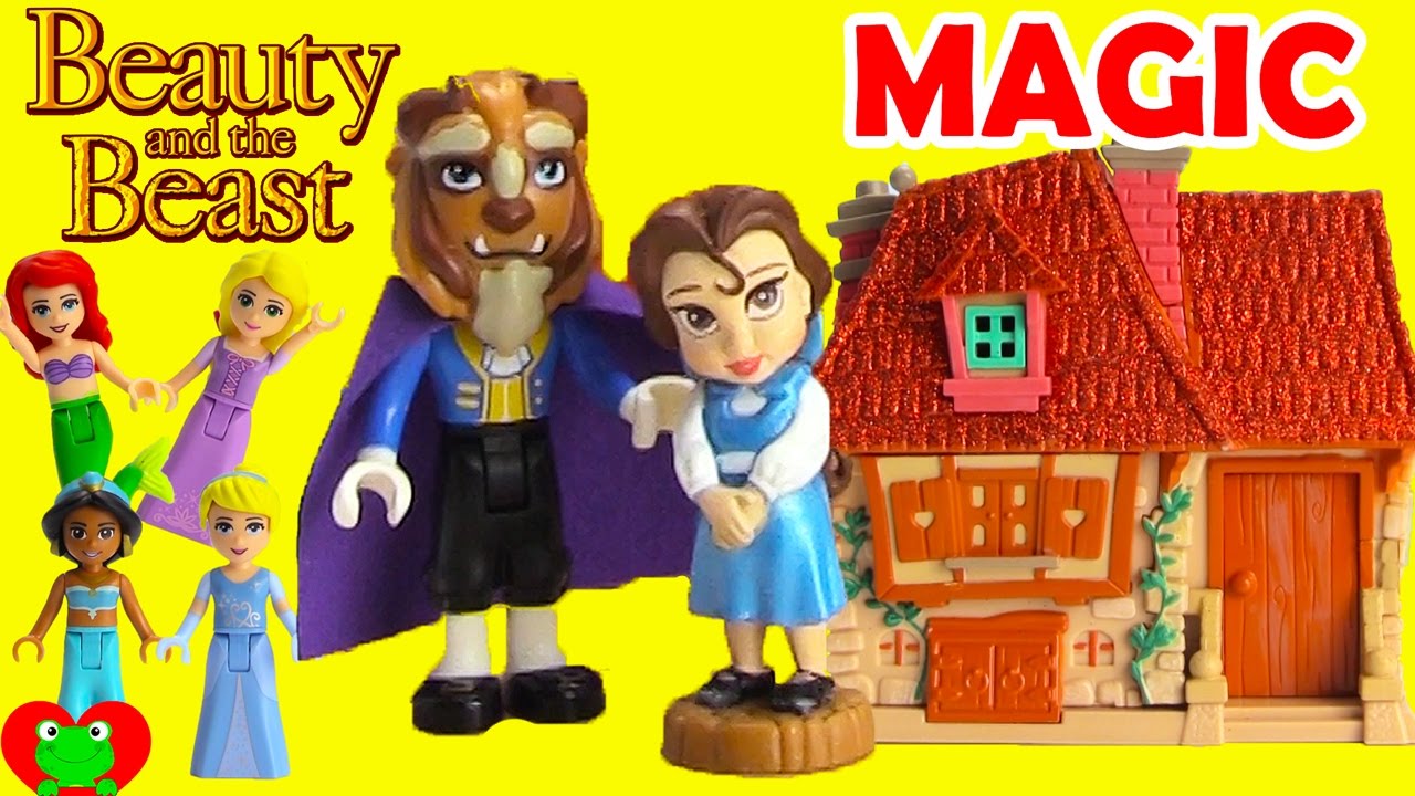 beasty Beauty and the Beast Belle and Disney Princess Magic Slumber Party