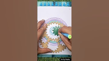 The Best Spirograph Ever #spirograph #shorts #art