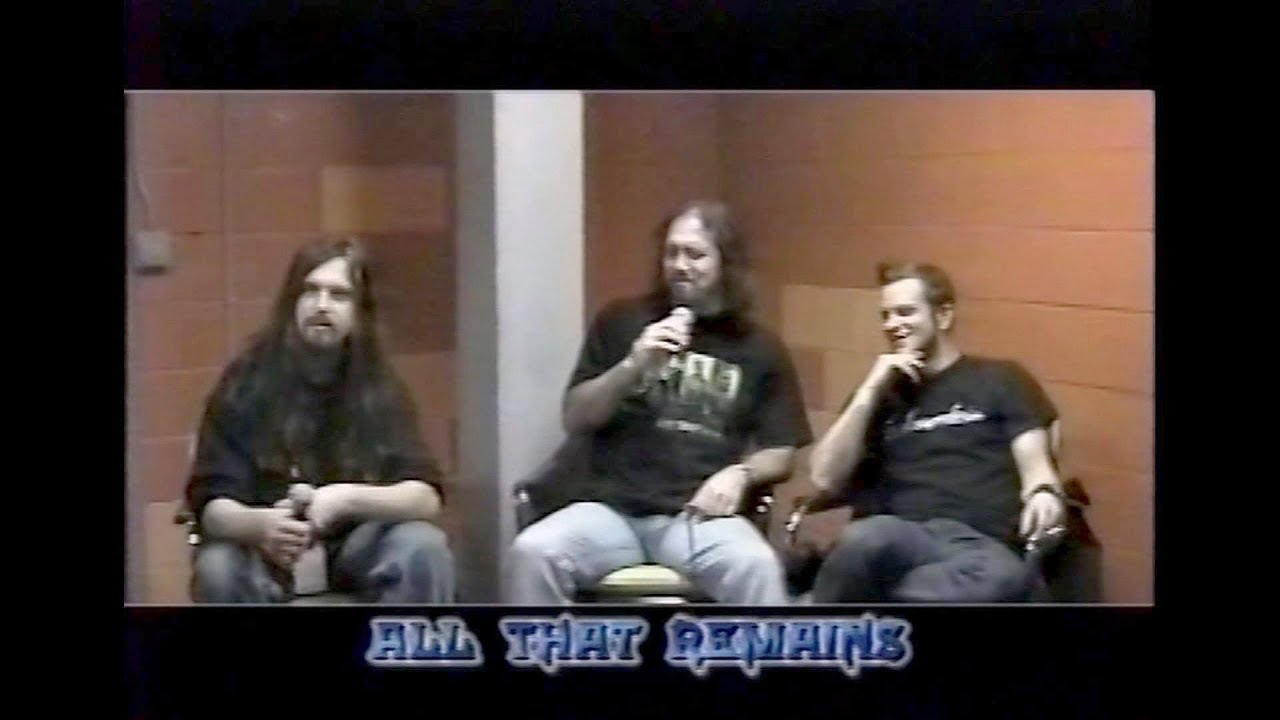 ⁣Iron Mike's Metal Video  - All That Remains Interview 2005