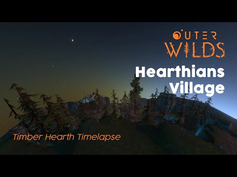 Hearthians Village - Outer Wilds Timelapse - Timber Hearth