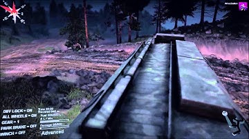 Spintires! Volcano Map, Hardcore. Part 1