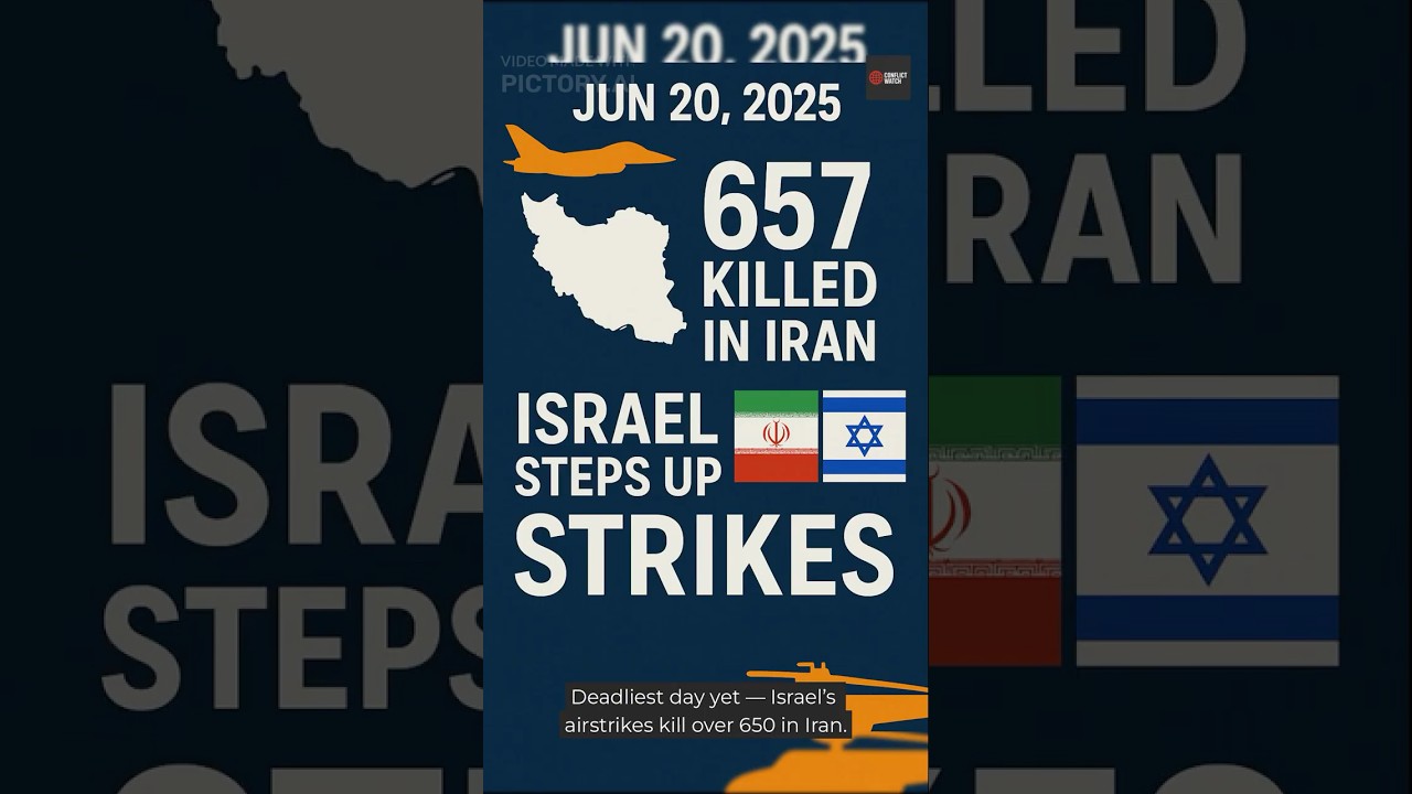 657 killed as Israel intensifies Iran airstrikes