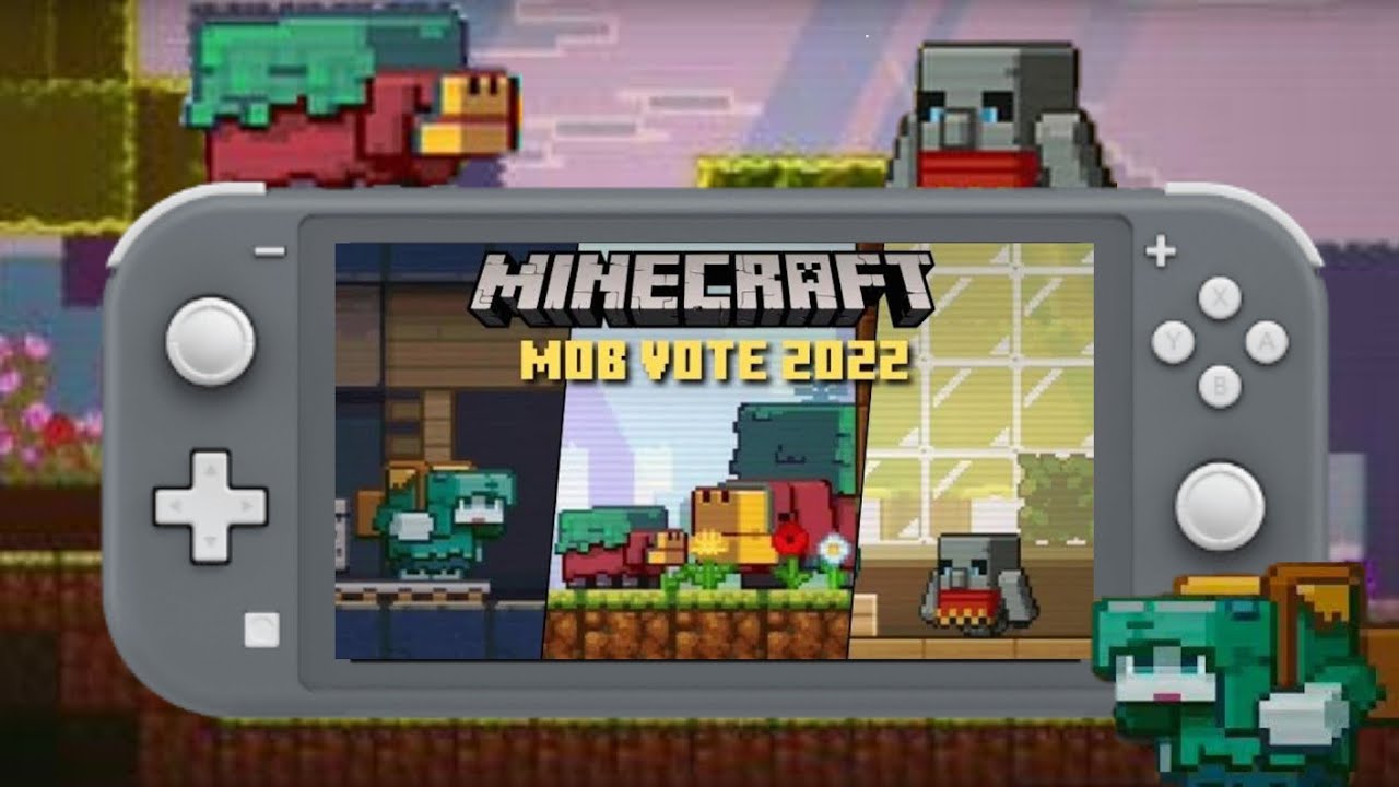 Como votar en MINECRAFT LIVE 2022 por tu MOB favorito en Nintendo ...